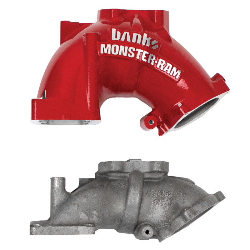 Banks Power 13-18 Ram 6.7L Diesel Monster-Ram Intake System Gen-2 w/Fuel Line - Red w/Heater System