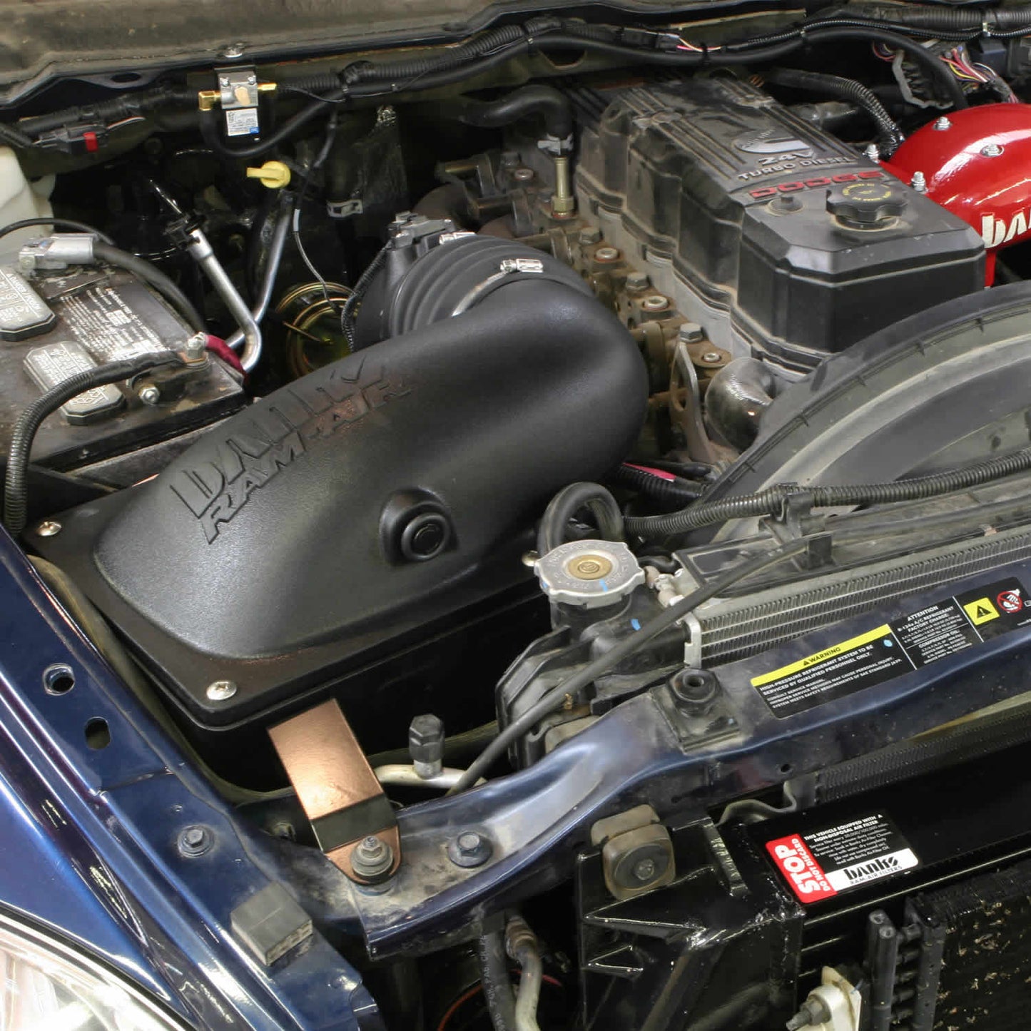 Banks Ram-Air Cold-Air Intake System Oiled Filter 03-07 Dodge 5.9L