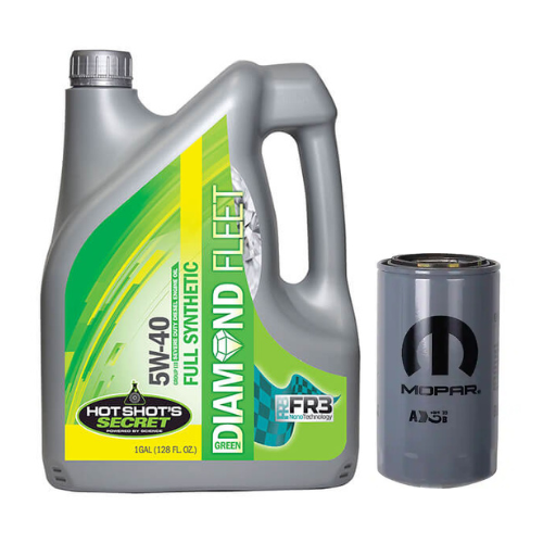Oil Change Combo w/ Mopar(MO285) 5.9L/6.7L Cummins Oil Filter For 1989-2024 Dodge RAM