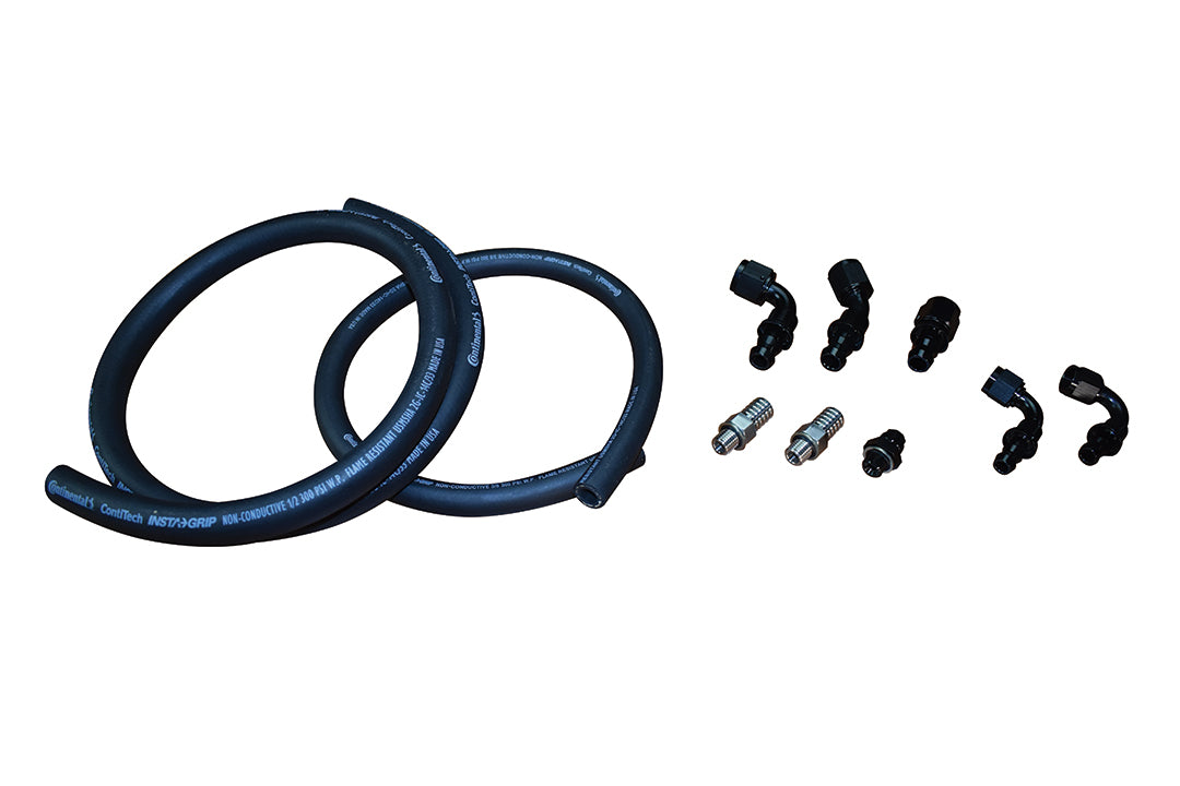 Fleece 2010-2018 Cummins Fuel Distribution Block Hose and Fitting Kit Fleece Performance