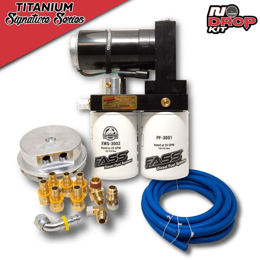 FASS 01-10 Chevy Duramax 100gph No Drop Titanium Fuel System