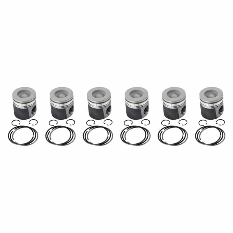 Industrial Injection Industrial Dodge Race Pistons For 03-04 Cummins .020 Over Industrial Injection