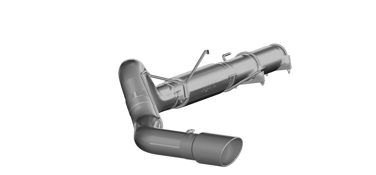 MBRP 5 Inch Cat Back Exhaust System Single Side Exit Aluminized Steel For 04-07 Dodge Ram 2500/3500 MBRP