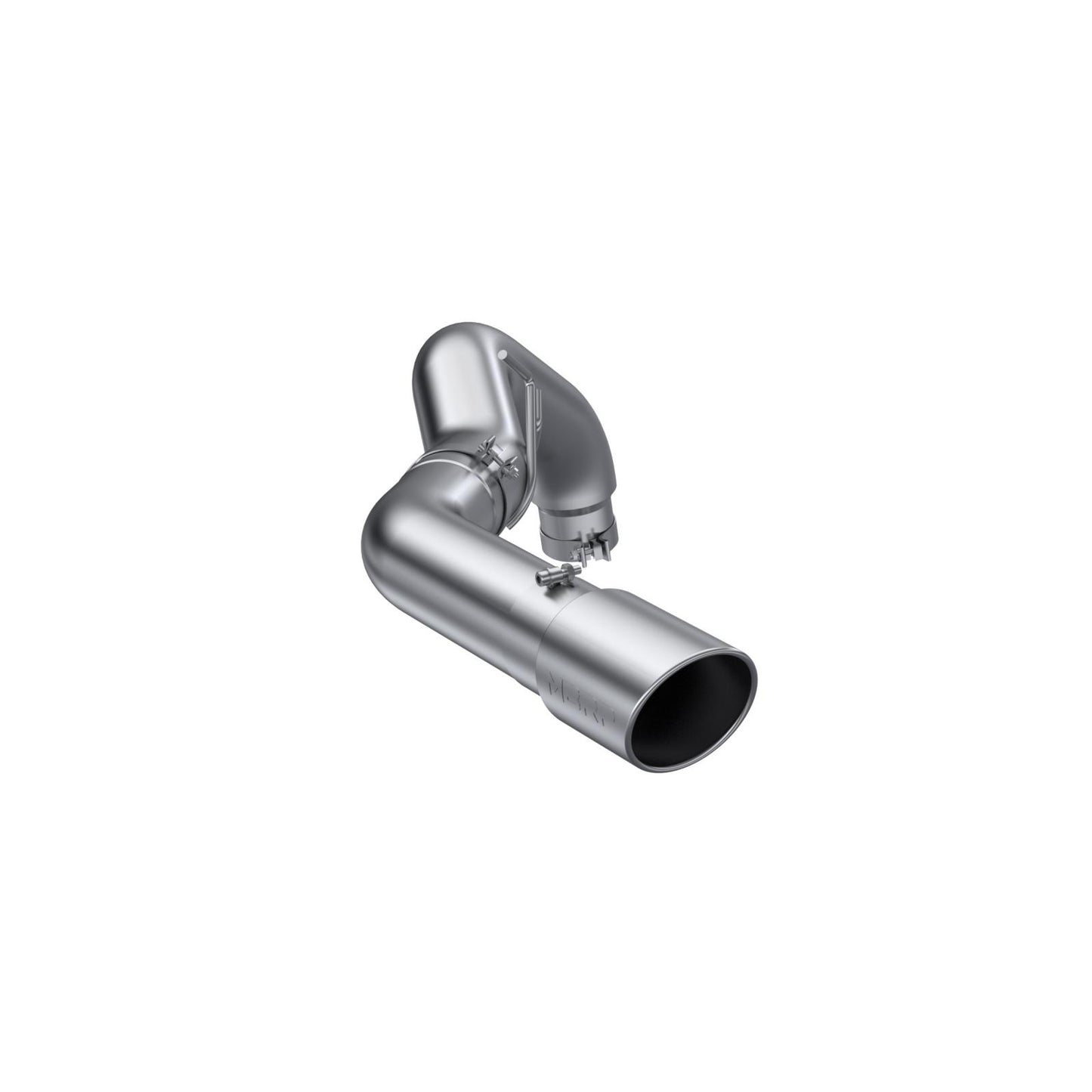 MBRP 5 Inch Filter Back Single Side T409 Stainless Steel For 19-Up RAM 2500/3500 Cummins 6.7L 13-18 RAM 2500/3500 Cummins 6.7L All Excludes Crew Cab/Short Bed MBRP