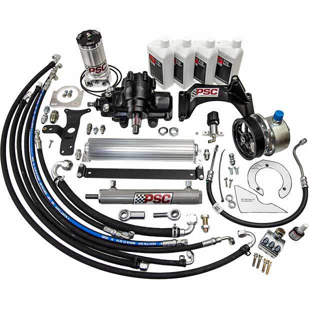 PSC SK752R73FDP-OE-1.5 Cylinder Assist Steering Kit - 1999-2003 Ford F-250/350 7.3L Powerstroke (Built 4/99 & Later) | 2000-2003 Ford Excursion 7.3L Powerstroke (36 Spline)