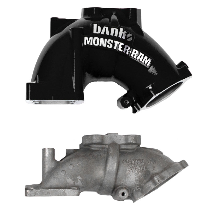 Banks Power 2007.5-2012 Ram 6.7L Monster-Ram Intake System Gen-2 w/Fuel Line - Black w/Heater System