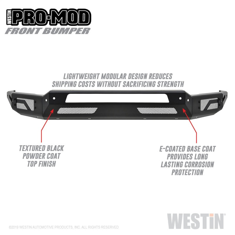 Westin 2010-2019 Dodge Ram 2500/3500 ( Old Body Style ) Pro-Mod Front Bumper