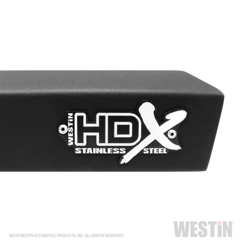 Westin Ford 1999-2016 F-250/350/450/550 Crew Cab HDK Stainless Drop Nerf Steps - Textured Black