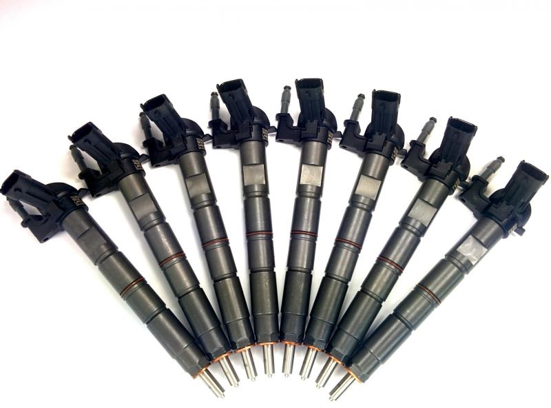 DDP 11-14 Ford Powerstroke 6.7L Brand New Injector Set - 50hp (20% Over)