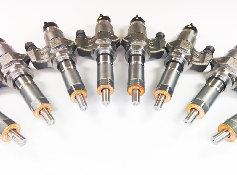 DDP 01-04 Chevrolet Duramax 6.6L LB7 Reman Injector Set - 75hp (45% Over)