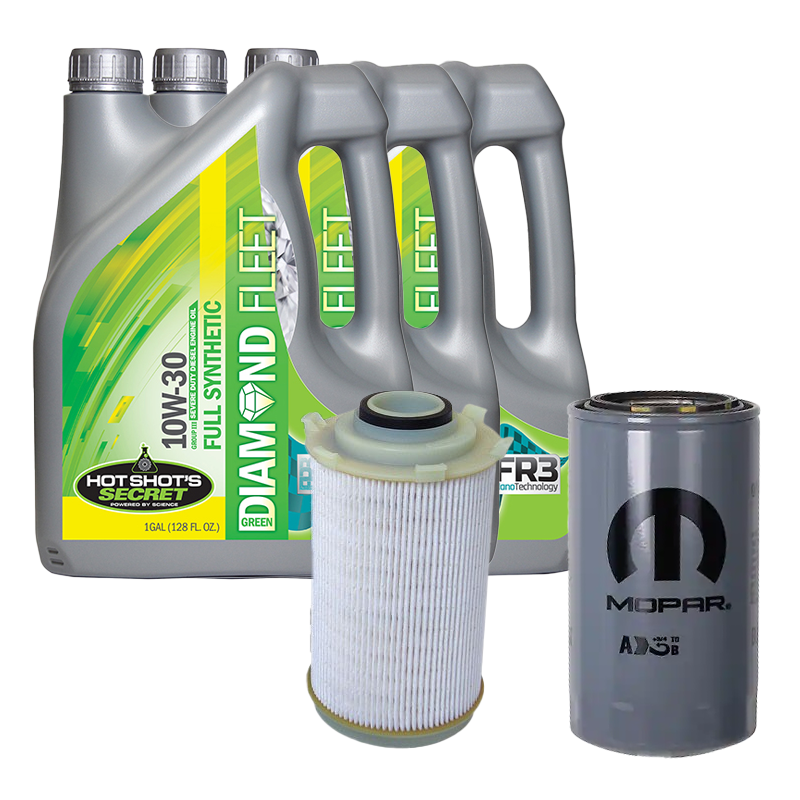 Oil Change Combo w/ Mopar(MO285) 5.9L/6.7L Cummins Oil Filter For 1989-2024 Dodge RAM