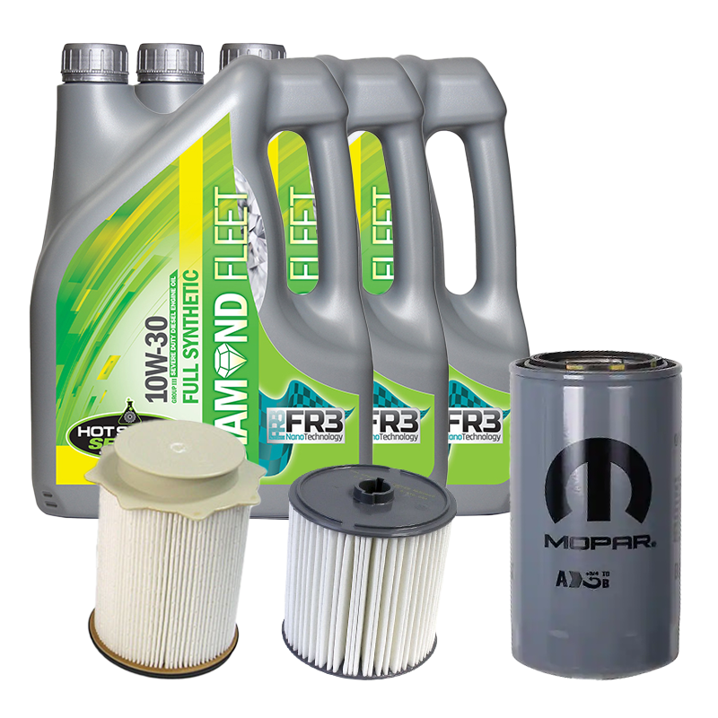 Oil Change Combo w/ Mopar(MO285) 5.9L/6.7L Cummins Oil Filter For 1989-2024 Dodge RAM