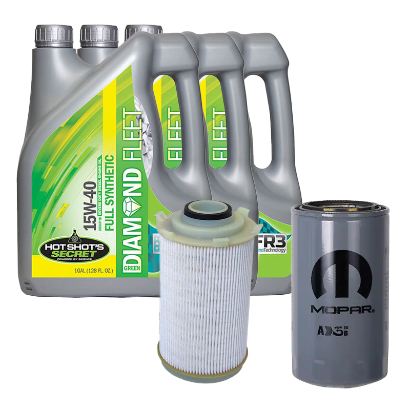 Oil Change Combo w/ Mopar(MO285) 5.9L/6.7L Cummins Oil Filter For 1989-2024 Dodge RAM