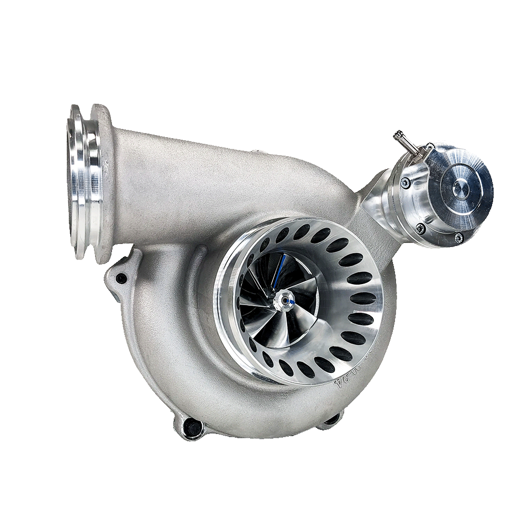 KC38r Stage 3 Dual Ball Bearing Turbo - 7.3 Powerstroke (E99) - .84 A/R