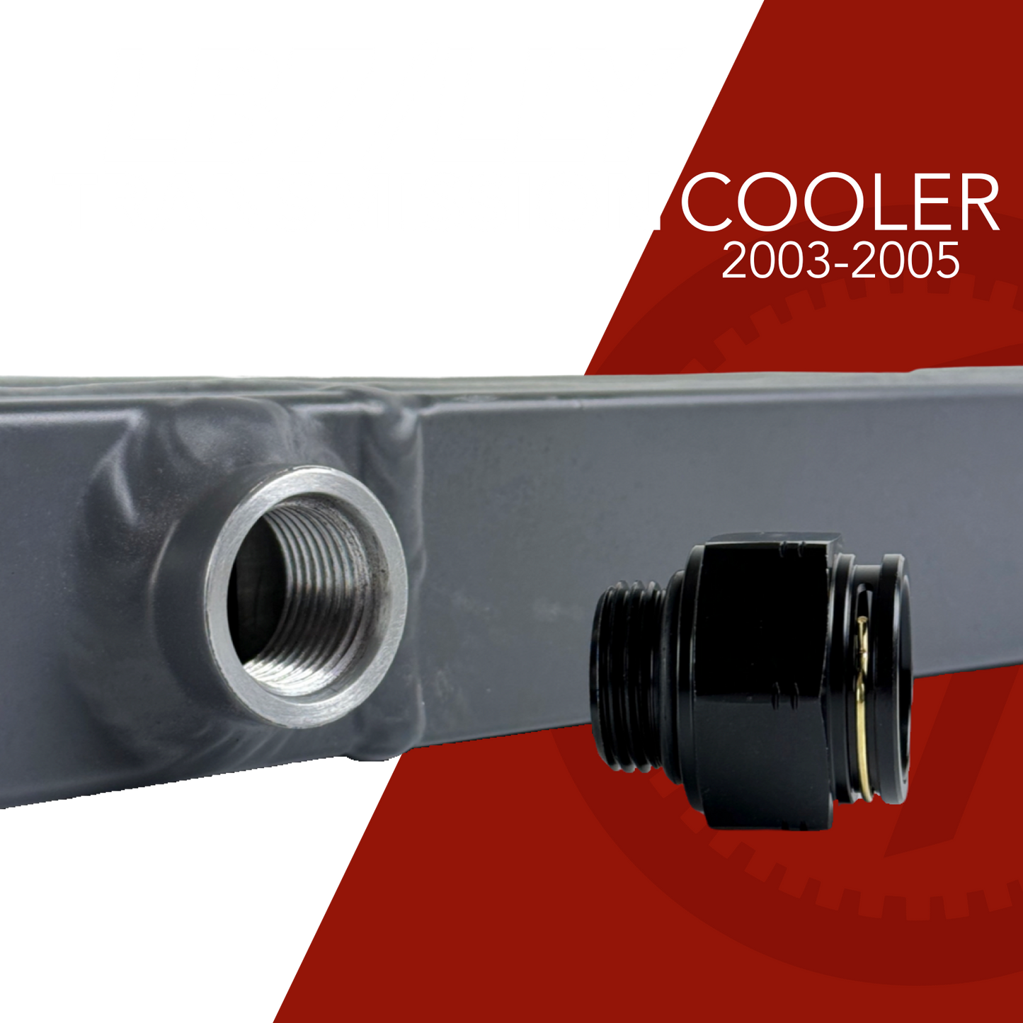 FLUIDYNE HEAVY DUTY TRANSMISSION COOLER – 03-05 LB7/LLY DURAMAX