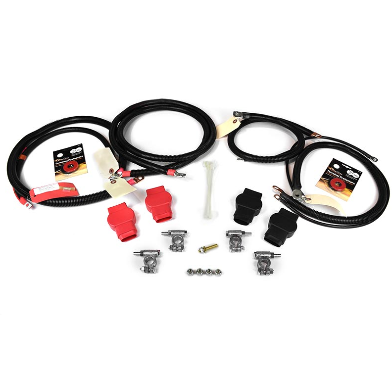 XDP HD Battery Cable set 03-07 5.9 Cummins 2/0 gauge
