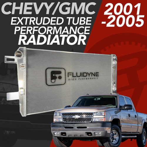 Fluidyne 2001-2005 Chevy/GMC Duramax Radiator