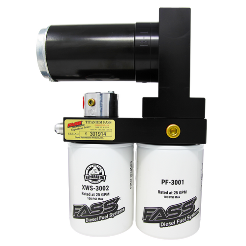 FASS 98.5-04.5 Dodge 2500/3500 Cummins 250gph Titanium Fuel Air Separation System TS D08 250G