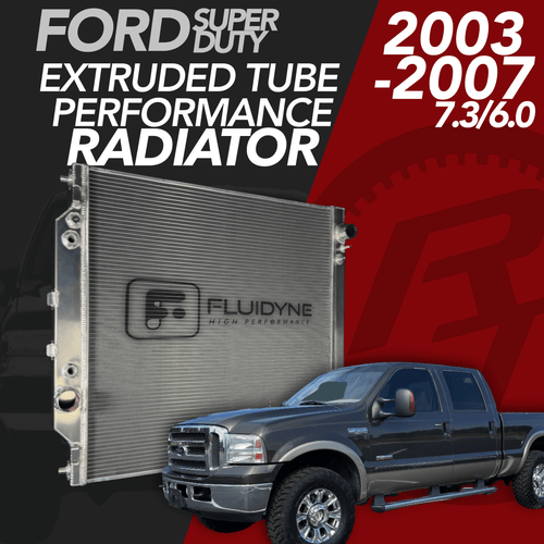 Fluidyne 2003-2007 Ford Powerstroke Radiator