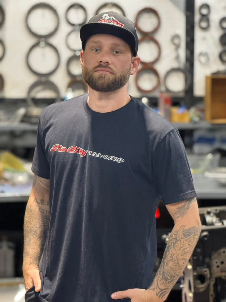 Sin City Diesel & Offroad Flat Bill Snap Back Hat