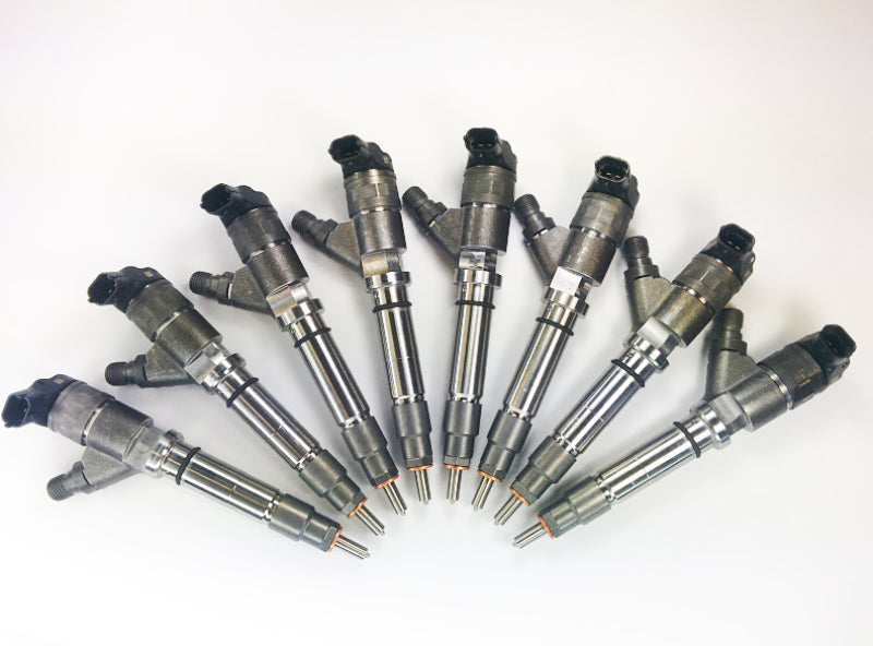 DDP 08-10 Chevrolet Duramax 6.6L LMM Reman Injector Set - 75hp (30% Over)