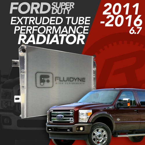 Fluidyne 2011-2016 Ford Powerstroke Radiator