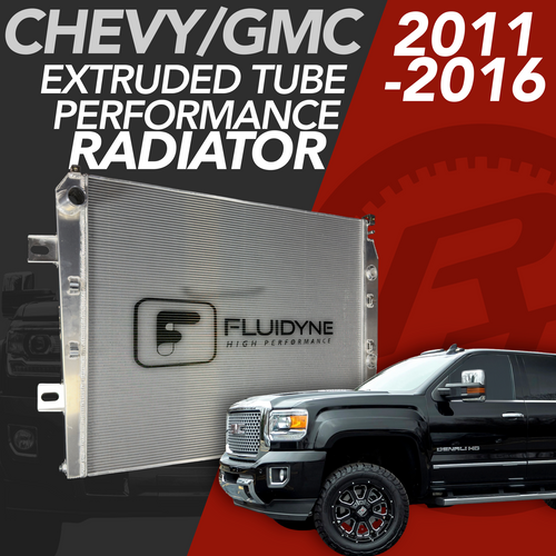 Fluidyne 2011-2016 Chevy/GMC Duramax Radiator