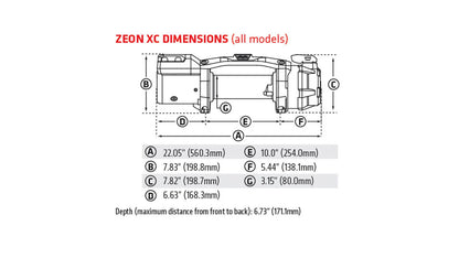 WARN ZEON XC 12-S Winch - diagram