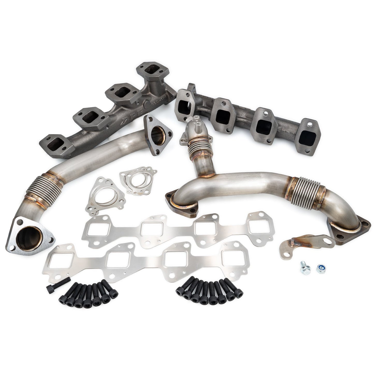 PPE Exhaust Manifold w/Up-Pipes 01-04 LB7 Duramax