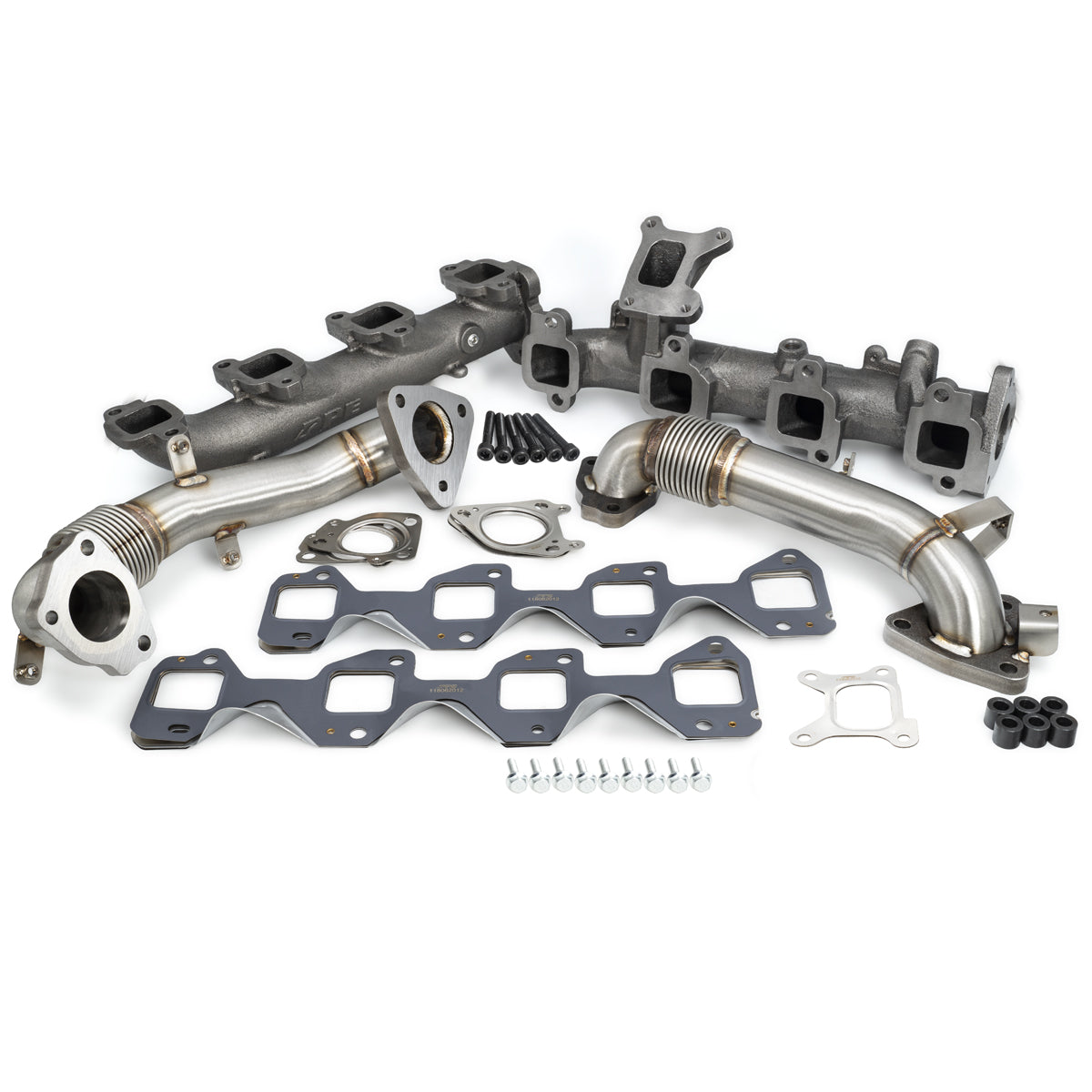 PPE Exhaust Manifold w/Up-Pipes 01-04 LB7 Duramax