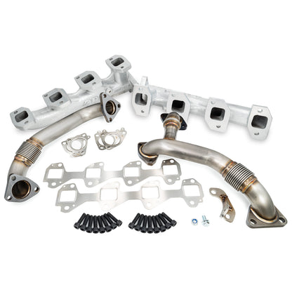 PPE Exhaust Manifold w/Up-Pipes 01-04 LB7 Duramax