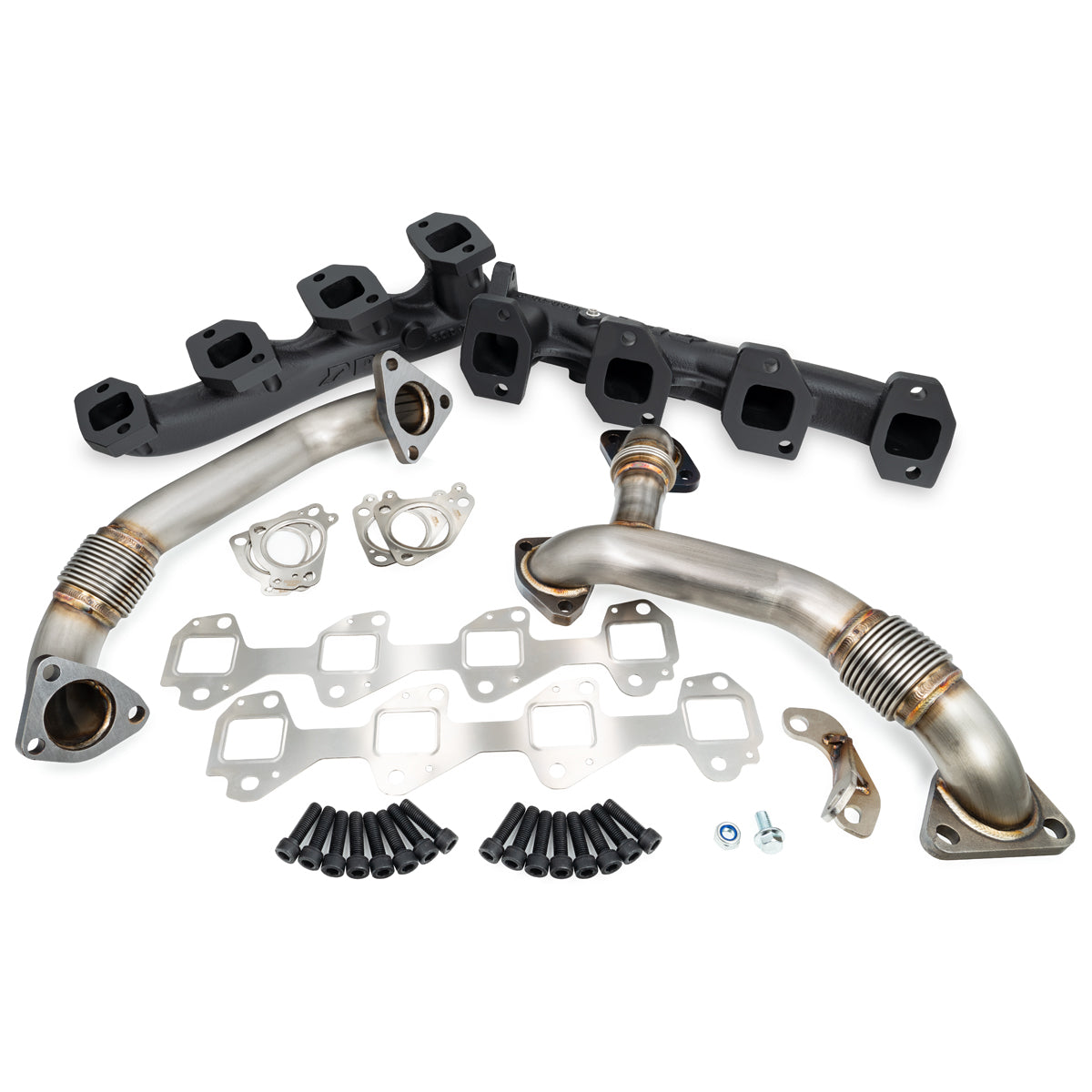 PPE Exhaust Manifold w/Up-Pipes 01-04 LB7 Duramax