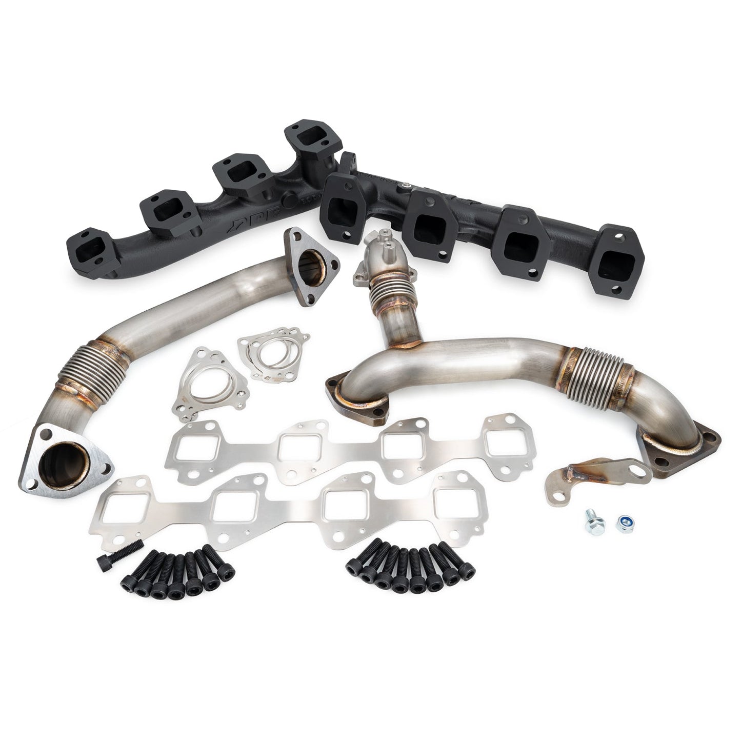 PPE Exhaust Manifold w/Up-Pipes 01-04 LB7 Duramax