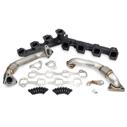 PPE Exhaust Manifold w/Up-Pipes 01-04 LB7 Duramax