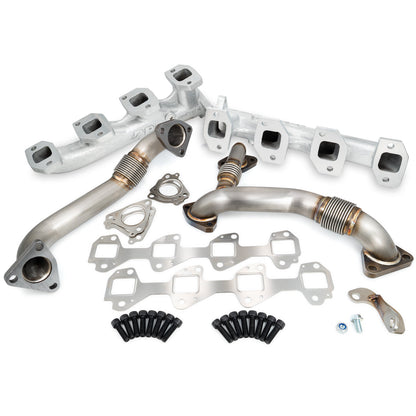 PPE Exhaust Manifold w/Up-Pipes 01-04 LB7 Duramax