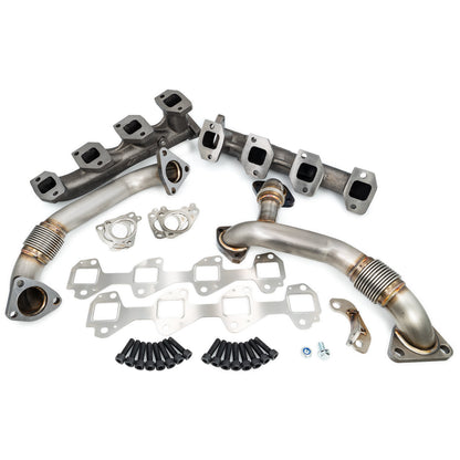 PPE Exhaust Manifold w/Up-Pipes 01-04 LB7 Duramax