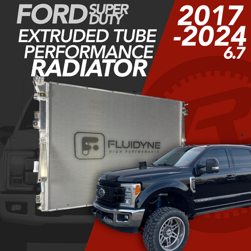 Fluidyne 2017-2024 Ford Powerstroke Radiator