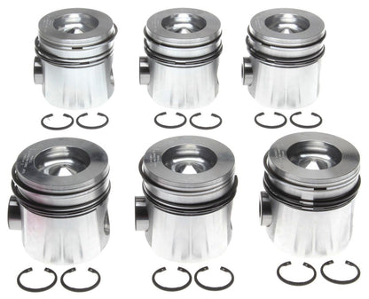 MAHLE 224-3355WR.020 PISTON SET W/ RINGS .020" 98.5-02 5.9 CUMMINS