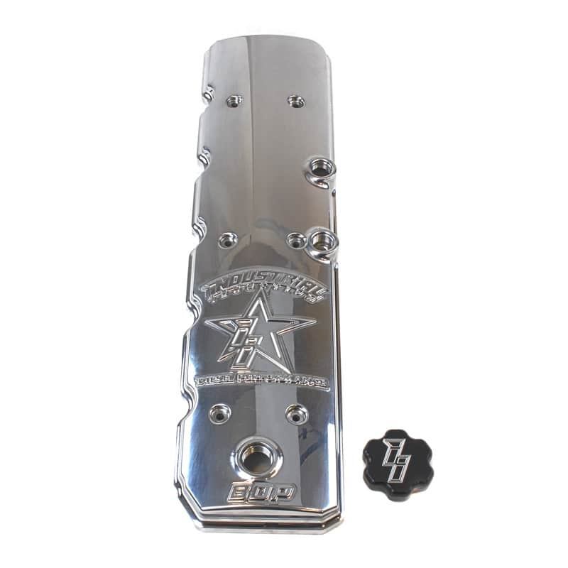 Industrial Injection Industrial Dodge Valve Cover-II For 06 and Up Cummins Polished Star Logo Industrial Injection