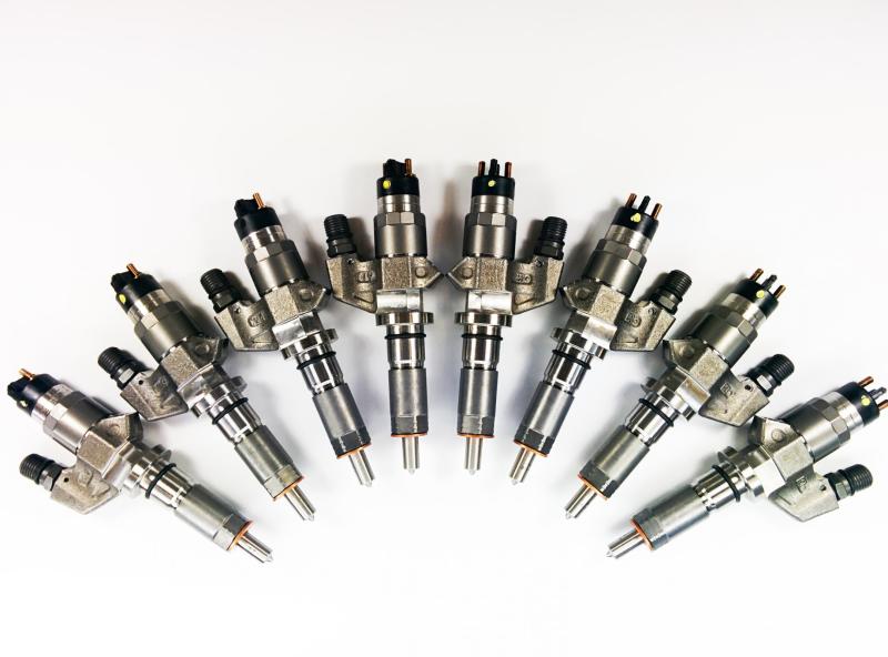DDP 01-04 Chevrolet Duramax 6.6L LB7 Brand New Injector Set - 50hp (25% Over)