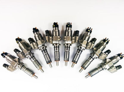 DDP 01-04 Chevrolet Duramax 6.6L LB7 Brand New Injector Set - 75hp (45% Over)