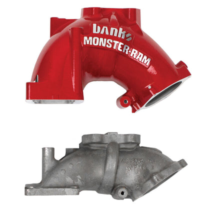 Banks Power 13-18 Ram 6.7L Diesel Monster-Ram Intake System Gen-2 w/Fuel Line - Red w/Heater System