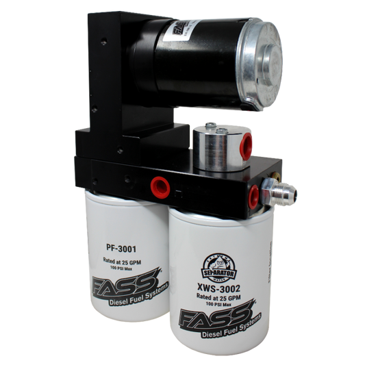 FASS 08-10 Ford F250/F350 Powerstroke 165gph Titanium Series Fuel Air Separation System TS F16 165G