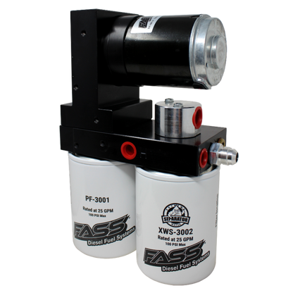 FASS 15-16 GM 2500/3500 Duramax 165gph Titanium Series Fuel Air Separation System TS C12 165G
