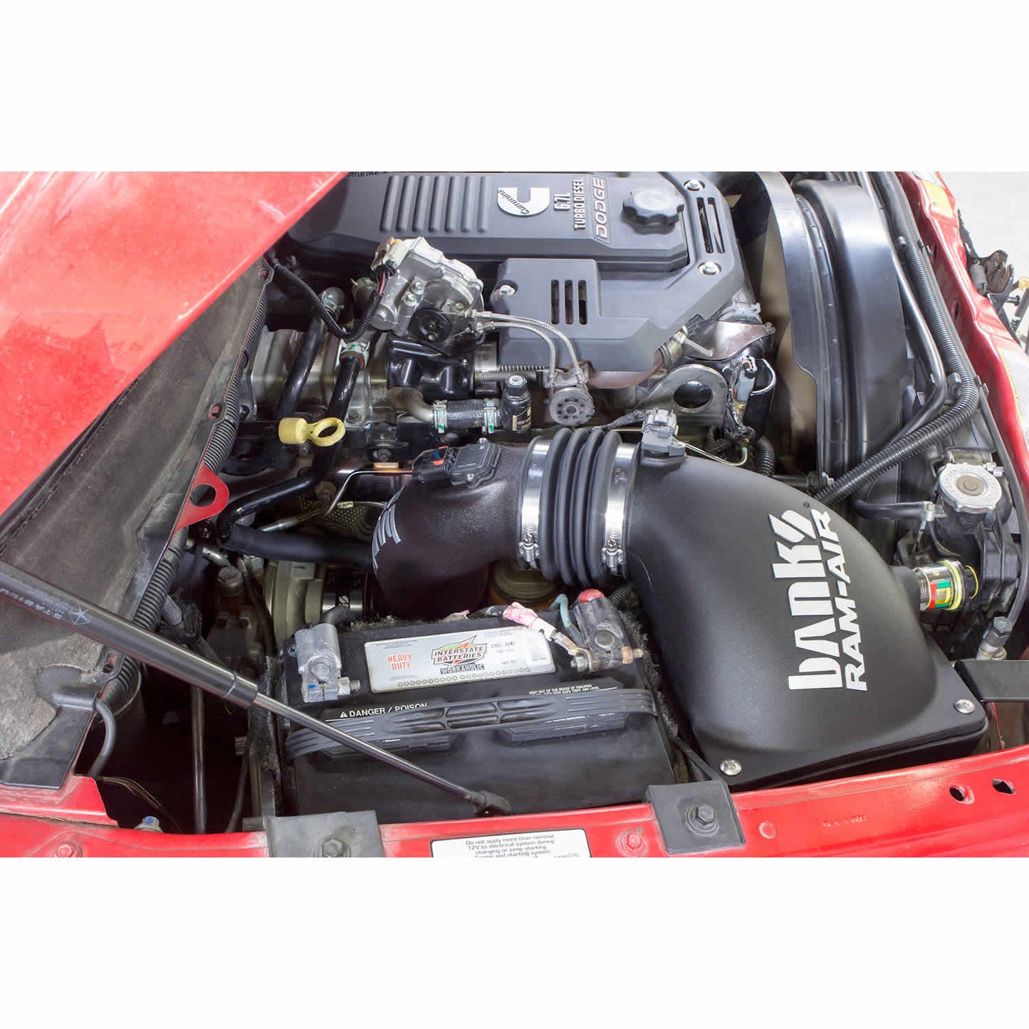 Banks Ram-Air Cold-Air Intake System Dry Filter 07-09 Dodge 6.7L