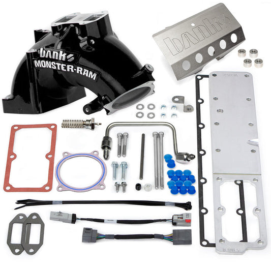 Banks Monster-Ram Intake System for 07.5-12 Dodge Ram 2500/3500 6.7L Cummins Black Powdercoat