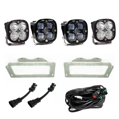 Baja Designs Ram 2500/3500 Fog Lights SAE Fog Pocket Kit 10-18 RAM 1500 09-12 Ram 2500/3500 Baja Designs