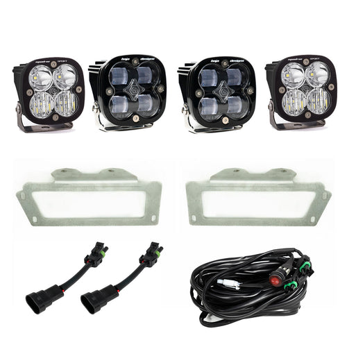 Baja Designs Ram 2500/3500 Fog Lights SAE Fog Pocket Kit 10-18 RAM 1500 09-12 Ram 2500/3500 Baja Designs