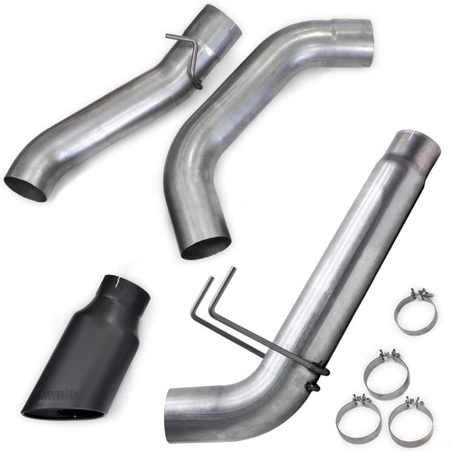 Banks Monster Exhaust System for 19-24 Ram 2500/3500 6.7L Cummins Mega Cab Short Bed (SRW) Cerakote Black Tip