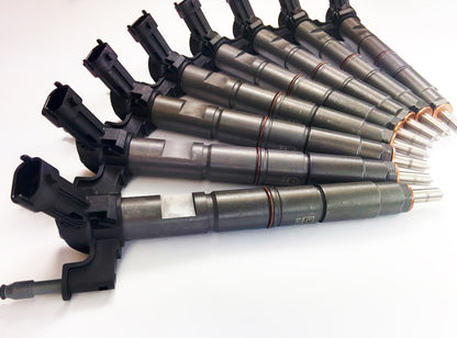 DDP 11-14 Ford Powerstroke 6.7L Brand New Injector Set - 50hp (20% Over)